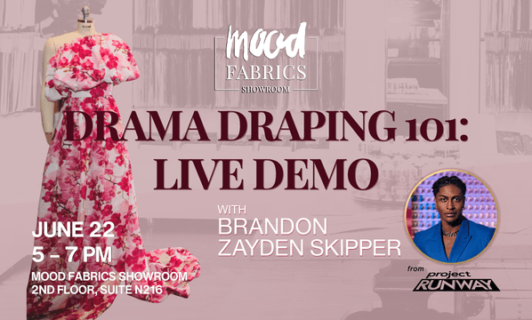 Drama Draping 101: A Live Demo with Brandon Zayden Skipper