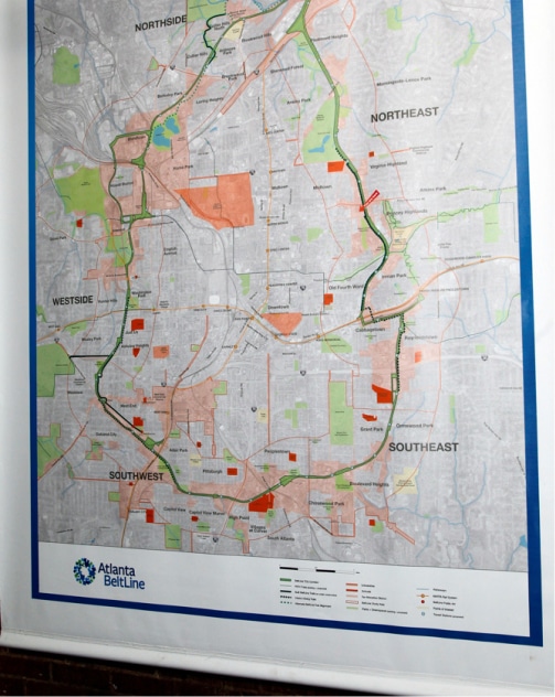 Plans for Atlanta BeltLine System