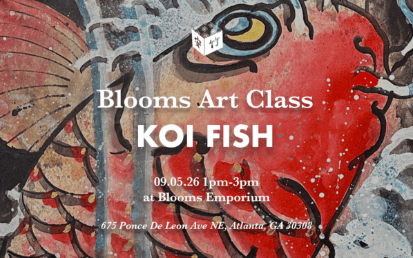 Andrew Blooms Art Class – Koi Fish