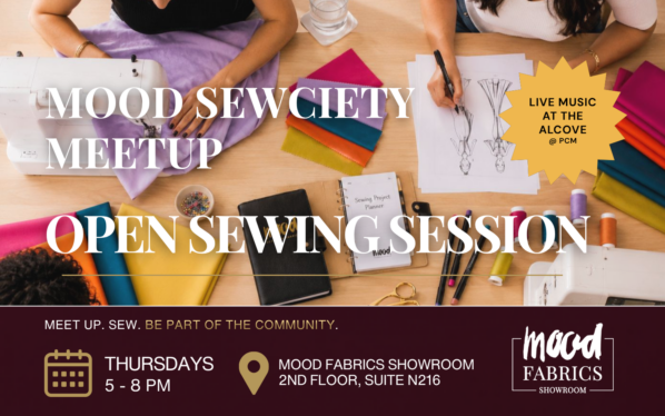 Mood Sewciety Meetup: Open Sewing Session