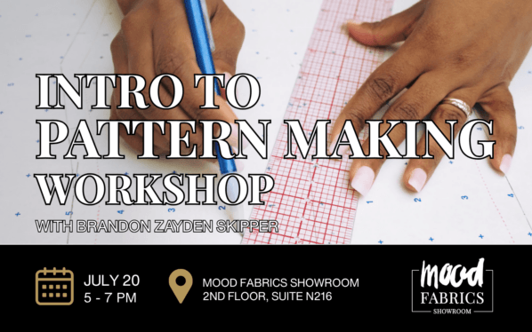 From Sketch to Stitch: Intro to Pattern Making with Brandon Zayden Skipper